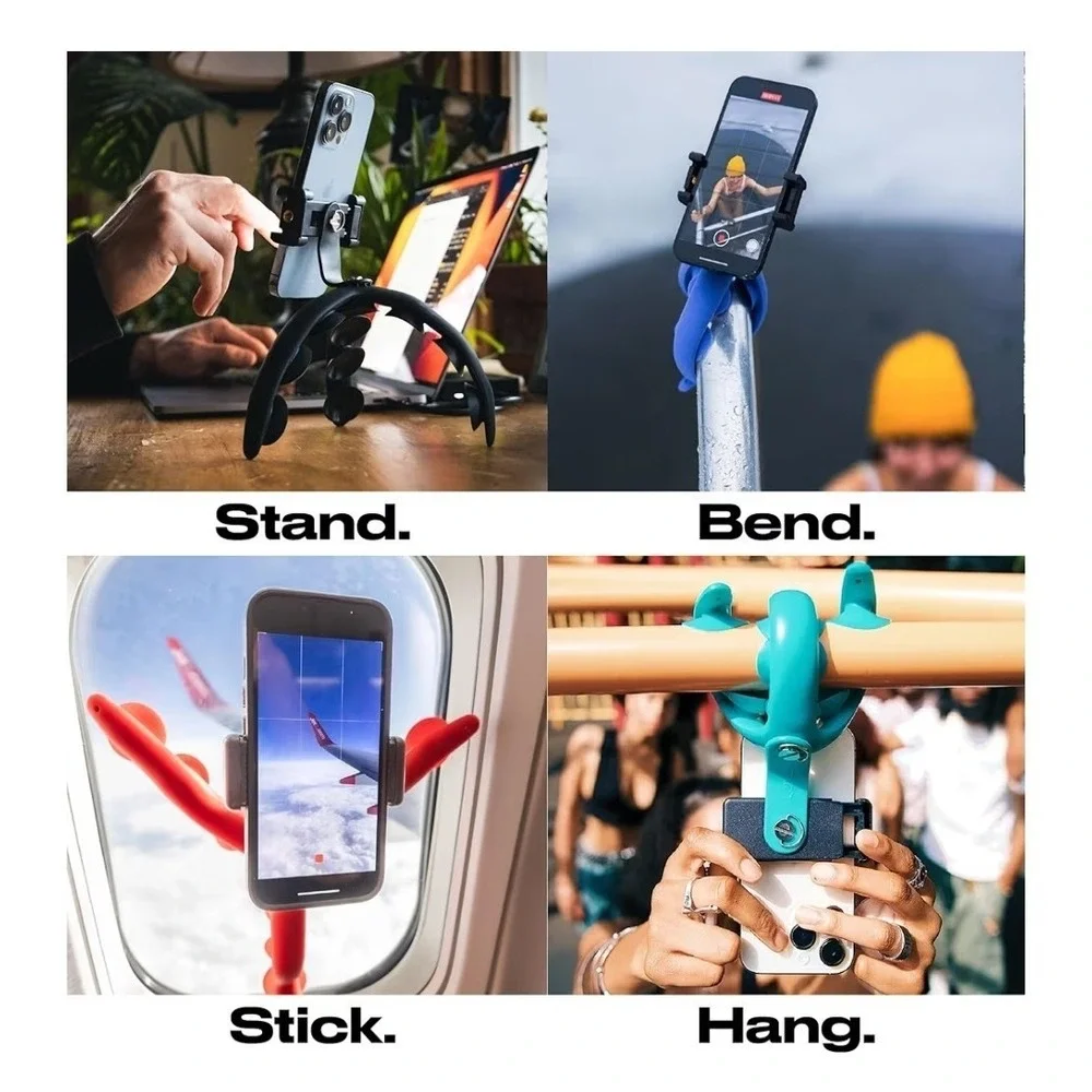 flexible suction mount